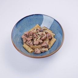 Rigatoni Porcini Sausage