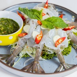 กุ้งแช่น้ำปลา