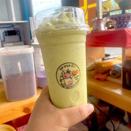 นมสดชาเขียวปั่น