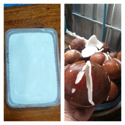 ไอศครีมกะทิสด บ้านสะพาน6 สาขา1