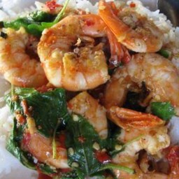 กะเพรากุ้ง