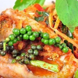 แกงป่า ปลา   (กุ้ง  หมู ไก่)