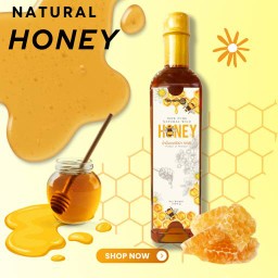 น้ำผึ้งดอกไม้ป่าแท้ 100%