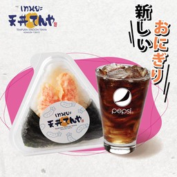 พิเศษ โอนิกิริ + เครื่องดื่มขนาด 16 oz ราคาเพียง 99 บาท