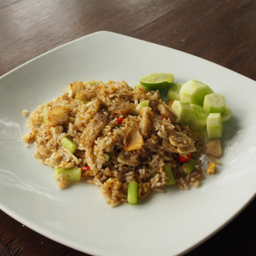 ข้าวผัดปลาสลิด