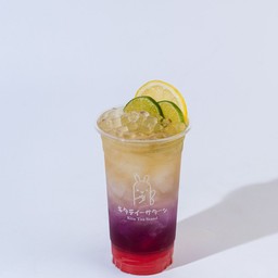 ชาเขียวลิ้นจี่สตรอเบอร์รี่