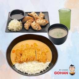 ชุดข้าวแกงกะหรี่ไก่ทอด