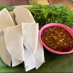 ข้าวฟืนถั่วดิน จิ้ม (ถั่วลิสง)