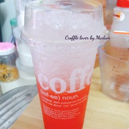 สตอเบอรี่โซดา 22oz. (ราคาปกติ 49฿)
