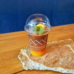Orange Sparkling Iced Americano