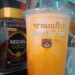 ชานมเย็น /ปั่น (ชาไทยใส่นม)
