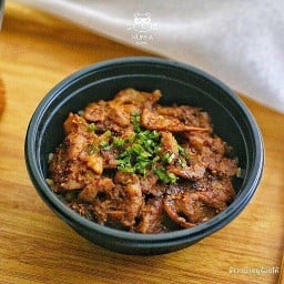 ข้าวญี่ปุ่นหน้าหมูร้องไห้🌶️🌶️🌶️ + ซุปมิโซะ