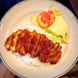 ข้าวราดซอสเทอริยากิ