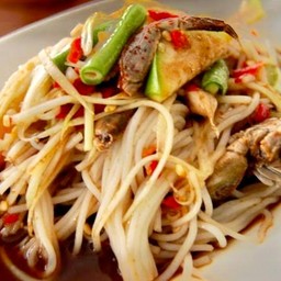 ตำซั่ว ปูปลาร้า