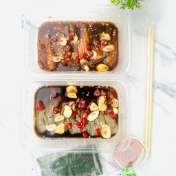 แซลมอนดอง กุ้งดอง By อาจั๊บโป้ พหลโยธิน24