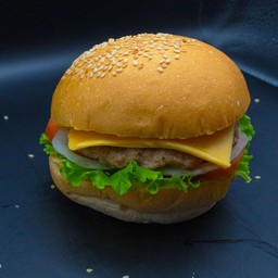 เบอร์เกอร์หมูชีส