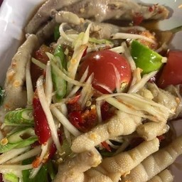 ส้มตำตีนไก่ ปลาร้า พิเศษ