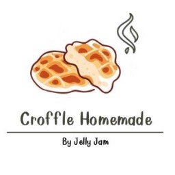 Croffle honemade by jelly jam