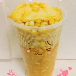 ข้าวโพดอบเนยชีสแก้วใหญ่