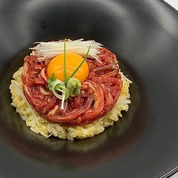 Special Negi Yukke rice bowl(特選ネギユッケ丼)