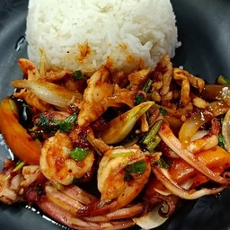 ข้าวผัดพริกเผา