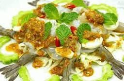 กุ้งแช่น้ำปลาเทพซ่า