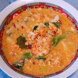 ต้มยำกุ้ง+มันกุ้้ง น้ำข้น