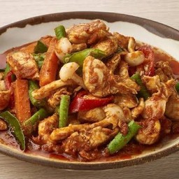 ข้าวผัดพริกแกงไก่