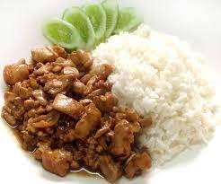 ข้าวไก่กระเทียม