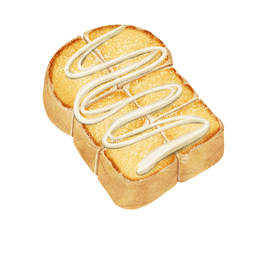 ปังปิ้ง เนย น้ำตาล