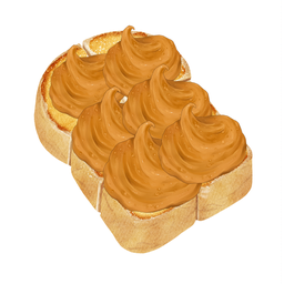 ปังปิ้ง เนยถั่ว สคริปปี้