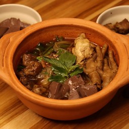 เตี๋ยวน้ำท่วมตี๋น(น้ำข้นตุ๋นไก่)