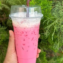 นมชมพูเย็น