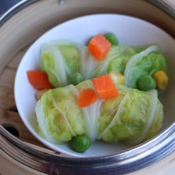 หมูห่อผักกาด