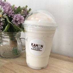 มะพร้าวน้ำหอมปั่นนมสด