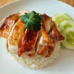 ข้าวมันไก่ย่าง                        CR