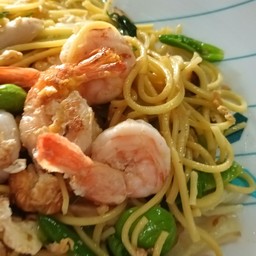 ขี้เมาหมี่เบตงกุ้ง