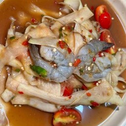 ตำหลวงพระบางกุ้งสด