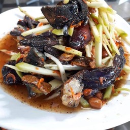 เหลาปูจืดปลาร้า (ปุจืดล้วน 6 ตัว)