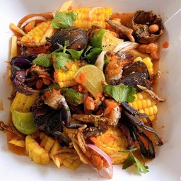 ข้าวโพดปูจืด2ตัว