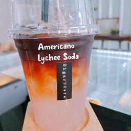 กาแฟลิ้นจี่โซดา