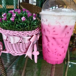 นมชมพู   (เย็น)