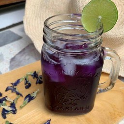 น้ำอัญชันมะนาว