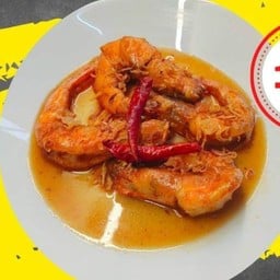 กุ้งราดซอสมะขาม