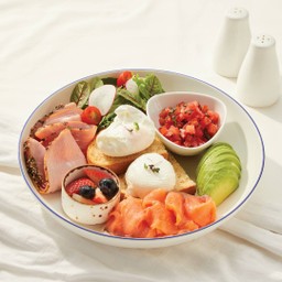 Healthy Breakfast Platter Free Coffee