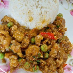 ผัดเขียวหวาน (ราดข้าว)