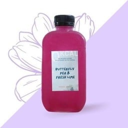 Butterfly Pea-Lime Drink