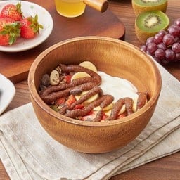 BANANA PEANUT BUTTER YOGURT BOWL