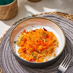 สปาเก็ตตี้ไข่กุ้งสะดุ้ง