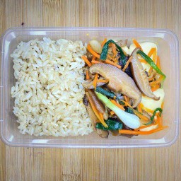 🚩เมนูแนะนำ - อิ่มคลีน ข้าวกล้อง เต้าหู้ไข่ทรงเครื่อง